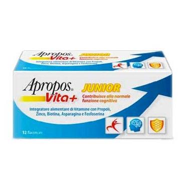 Apropos Vita+ Junior Integratore Alimentare 12 Flaconcini