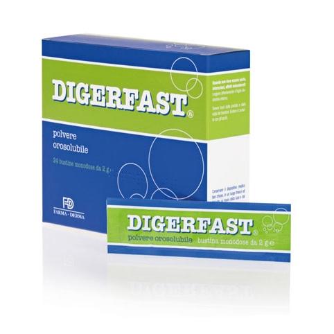 Farma Derma Linea Dispositivi Medici Digerfast Anti-Dispeptico 24 Buste