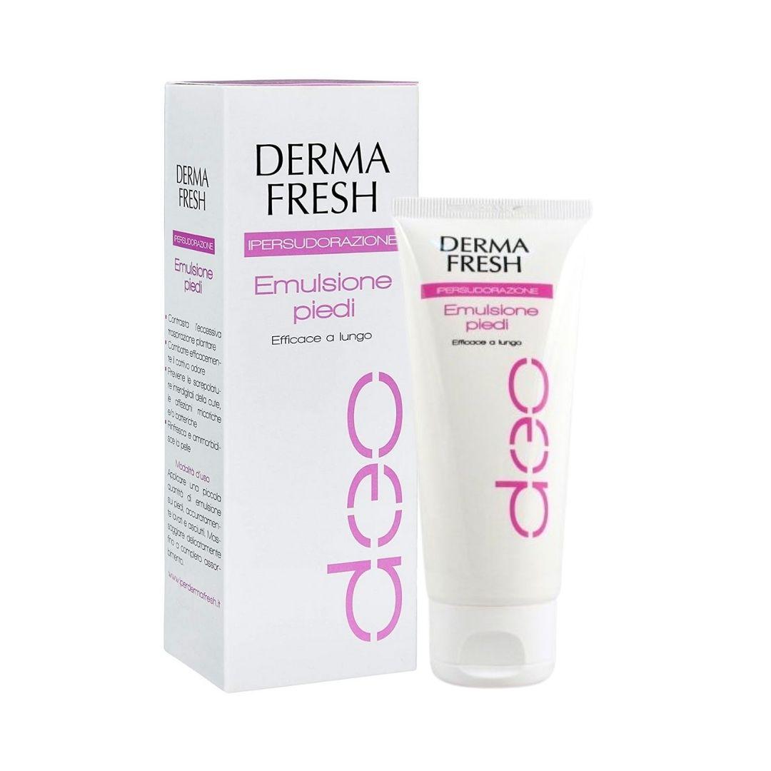 Dermafresh Ipersudorazione Emulsione Piedi Efficace a Lungo 100 ml