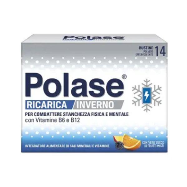Polase Ricarica Inverno Integratore per Stanchezza e Affaticamento 14 Bustine