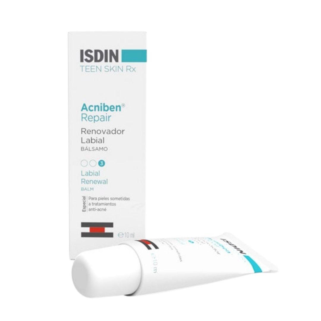 Isdin Acniben Repair Balsamo Labbra per Labbra Secche e Screpolate 10 ml