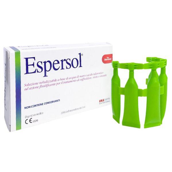 Espersol Soluzione Fluidificante Nebulizzante Per Aerosol 20 Flaconcini Monodose