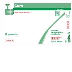 Cura Farma Cura Medicazione Sterile 8x15cm 6 Pezzi
