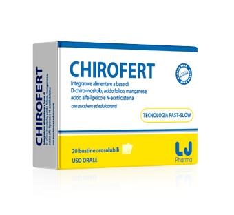 LJ Pharma Linea Benessere Donna Chirofert Integratore 20 Buste Orosolubili
