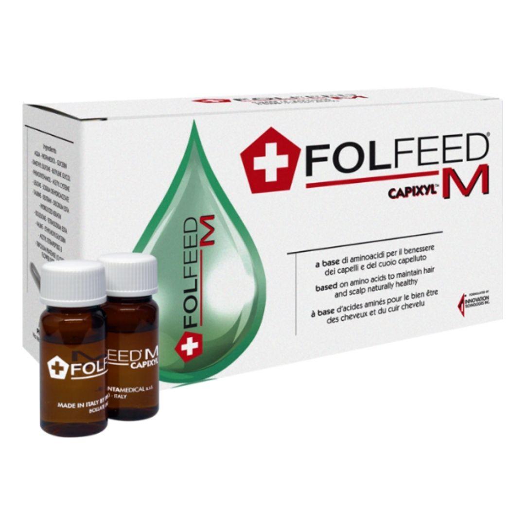 Folfeed Integratore per Capelli e Cuoio Capelluto 12 Fiale X 8,33 ml
