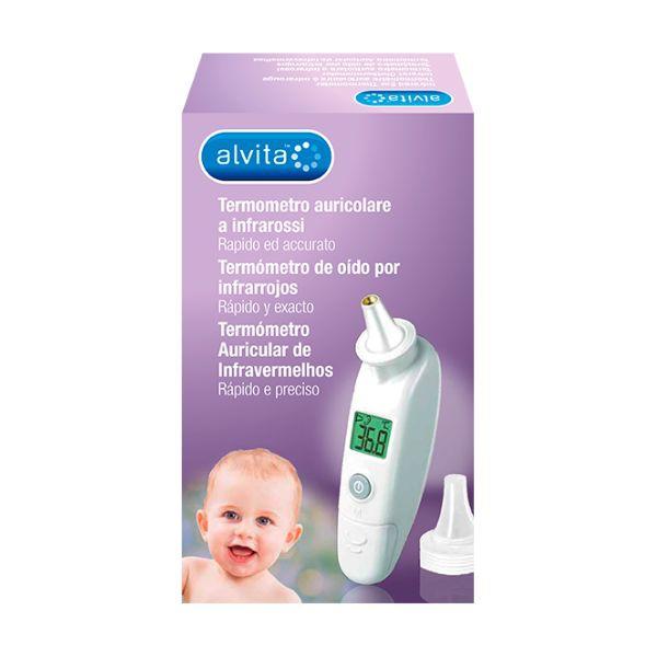 Alvita Termometro Auricolare a Infrarossi