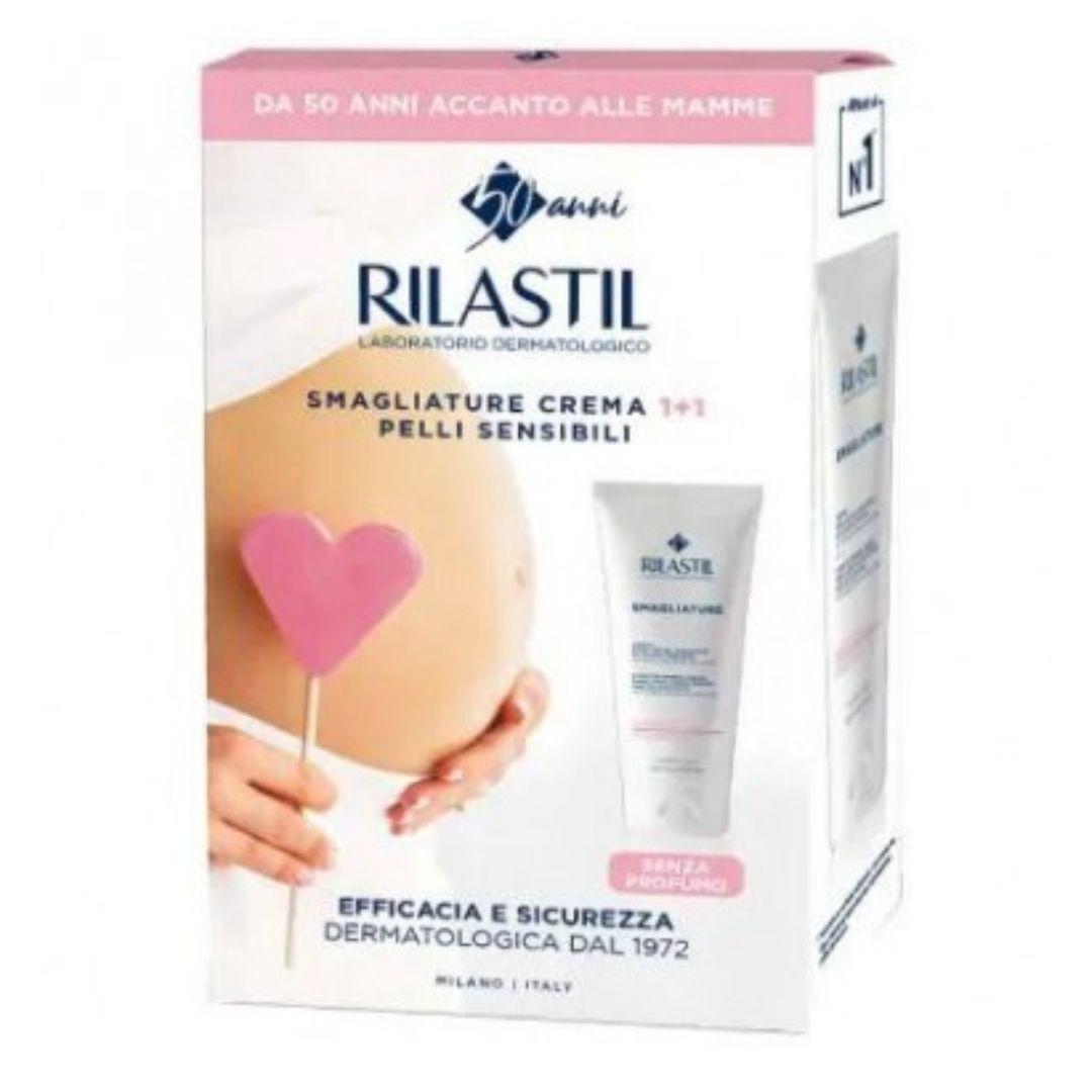 Rilastil Bipack Crema Corpo Smagliature per Pelli Sensibili 2x200 ml