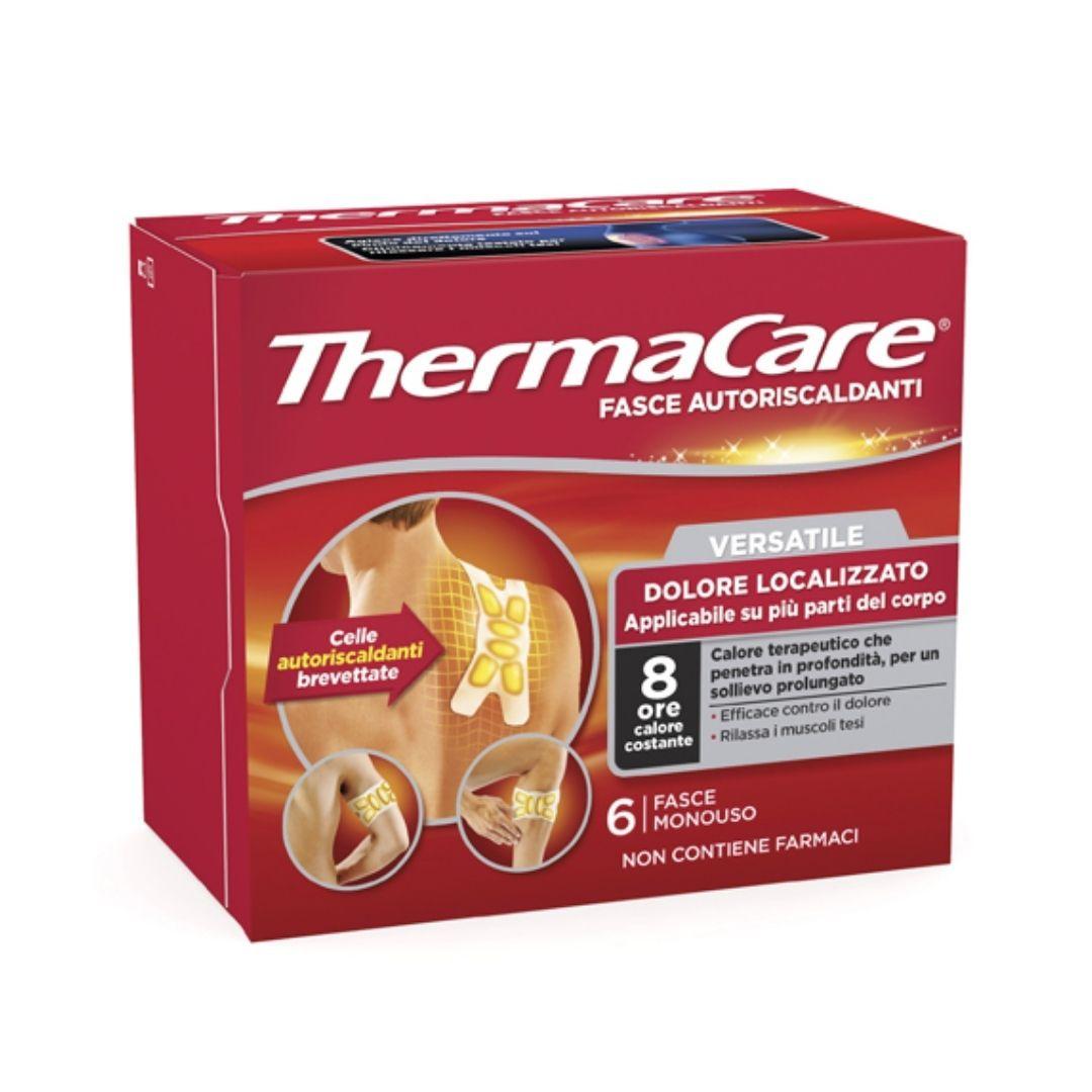 Thermacare Fasce Autoriscaldanti Versatile Dolore Localizzato 6 Fasce Monouso