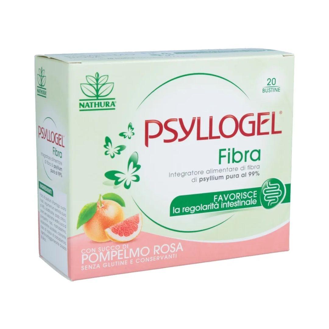 Psyllogel Fibra Integratore RegolaritĆ Intestinale 20 Buste Pompelmo Rosa