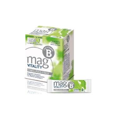 Sanofi Aventis Linea Vitamine e Minerali Mag Vitality Integratore 30 Buste Oro