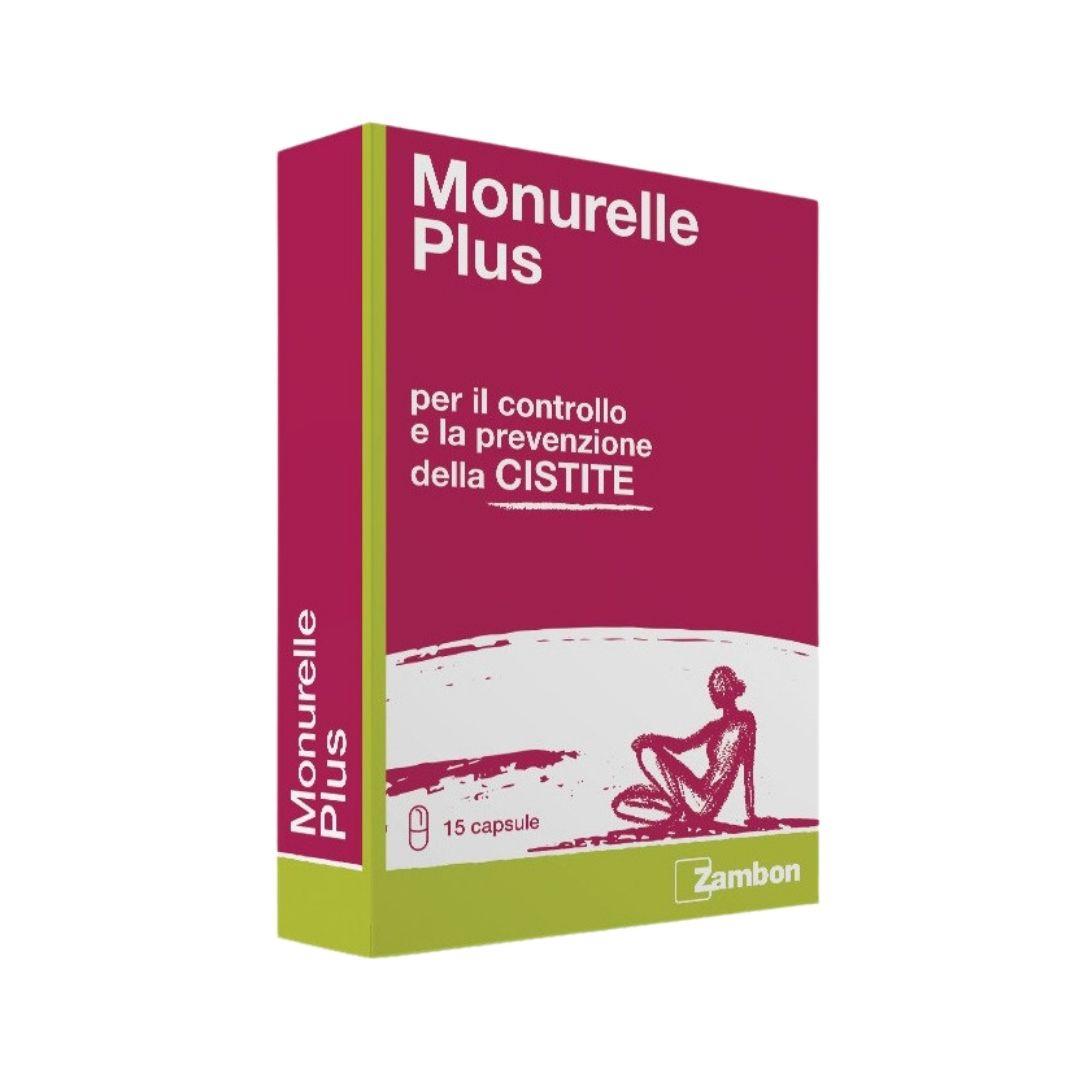 Zambon Monurelle Plus Integratore per l' Apparato Urinario 15 Capsule