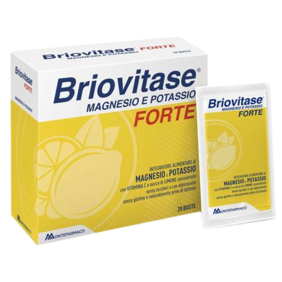 Briovitase Vitamine Minerali Forte Integratore di Magnesio e Potassio 20 bustine