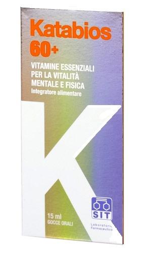 Sit Linea Benessere ed Energia Katabios 60+ Integratore Alimentare Gocce 15 ml