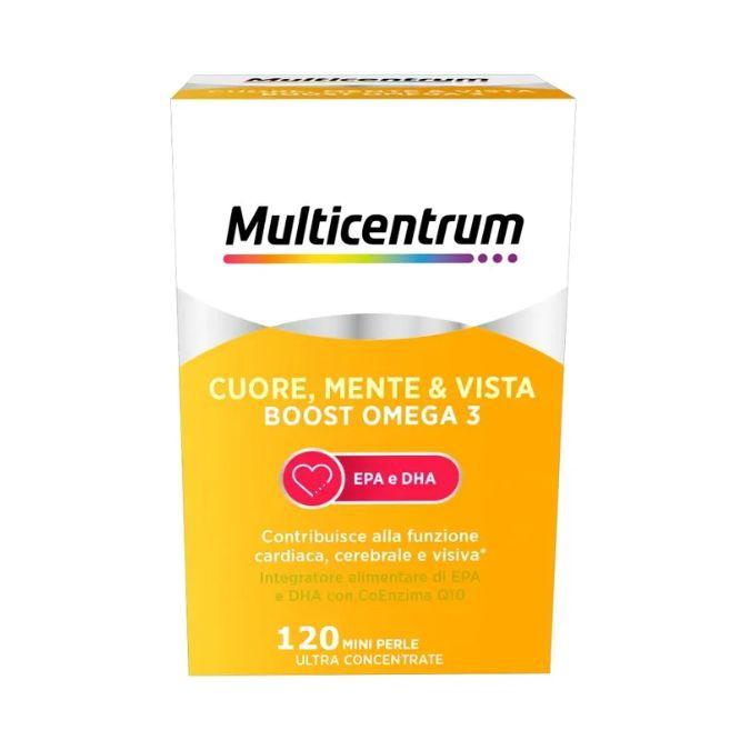 Multicentrum My Omega 3 Tripla Azione Integratore Alimentare 120MiniPerle