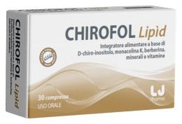 LJ Pharma Linea Controllo del Peso Chirofol Lipid Integratore 30 Compresse