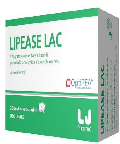 Lj Pharma Lipease Lac 20 Bustine Orosolubili 50 G