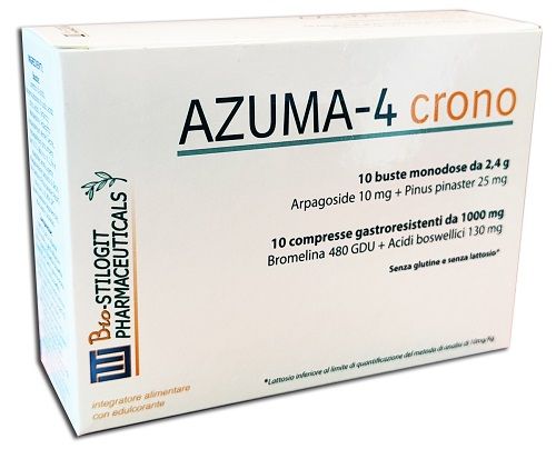 Bio Stilogit Pharmaceutic. Azuma-4 Crono 10 Compresse + 10 Buste