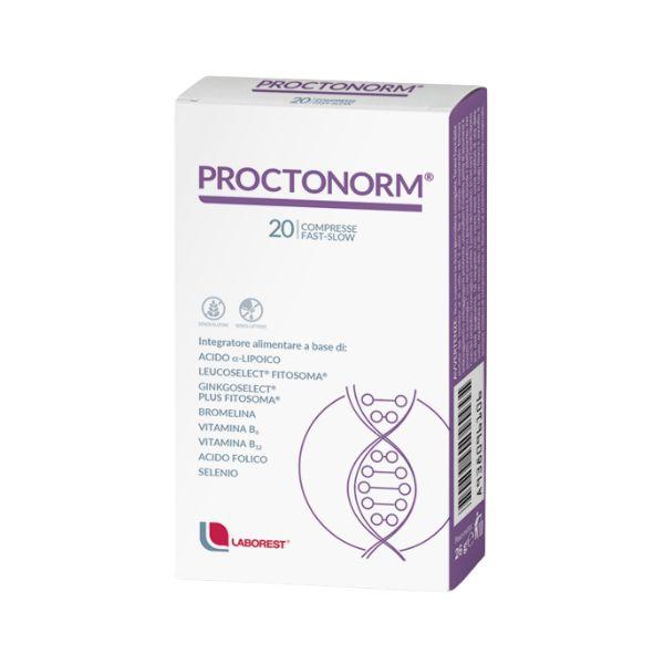 Proctonorm Integratore Antiossidante Per il Microcircolo 20 Compresse