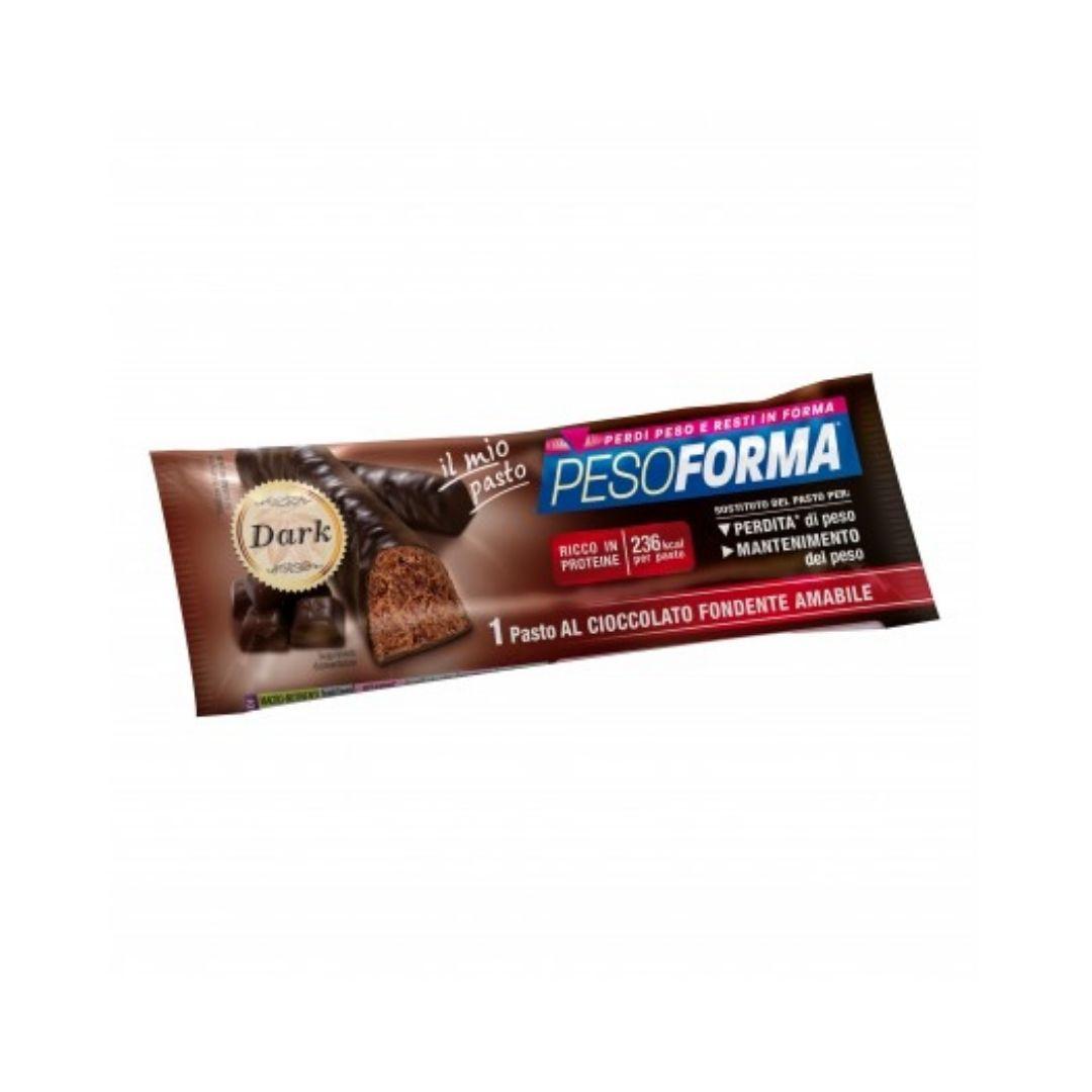 Pesoforma Monopasto al Cioccolato Fondente 2 Barrette 62 g
