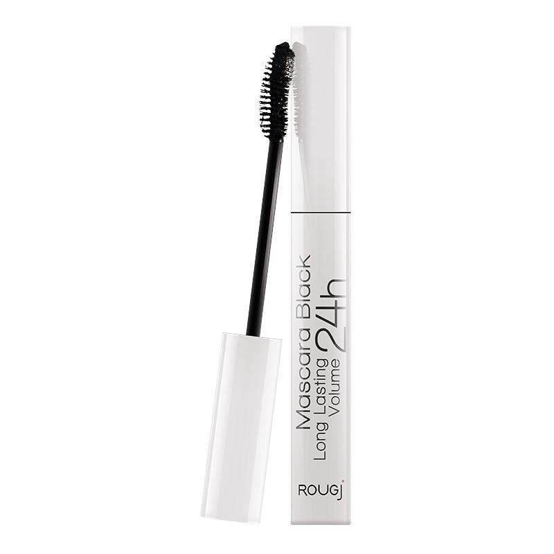 Rougj Linea Make-up Delicato Mascara 24H Long Lasting Lunga Durata 10 ml Nero