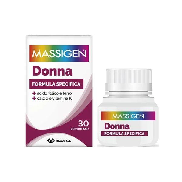 Massigen Dailyvit+ Donna Integratore di Vitamine e Minerali 30 Compresse