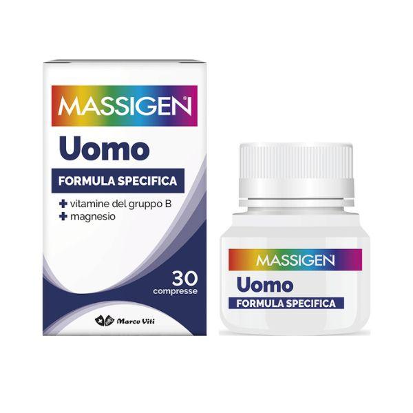 Massigen Dailyvit+ Uomo Integratore di Vitamine e Minerali 30 Compresse