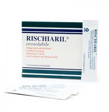 RISCHIARIL Integratore a base di Colina,Vitamina C Vitamina E 14 buste