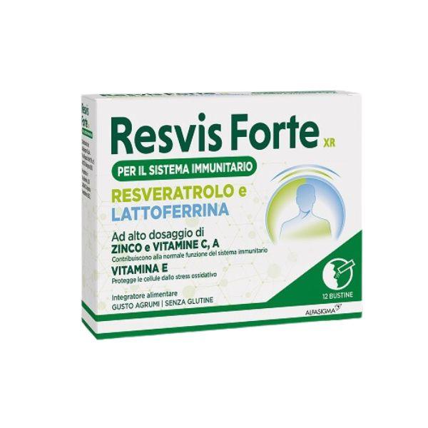 Resvis Forte XR Integratore Alimentare per le Difese Immunitarie 12 Bustine
