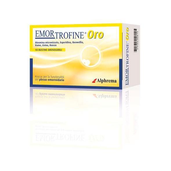 Alphrema Linea Salute e Benessere Emotrofine Oro Integratore Alimentare 18 Buste