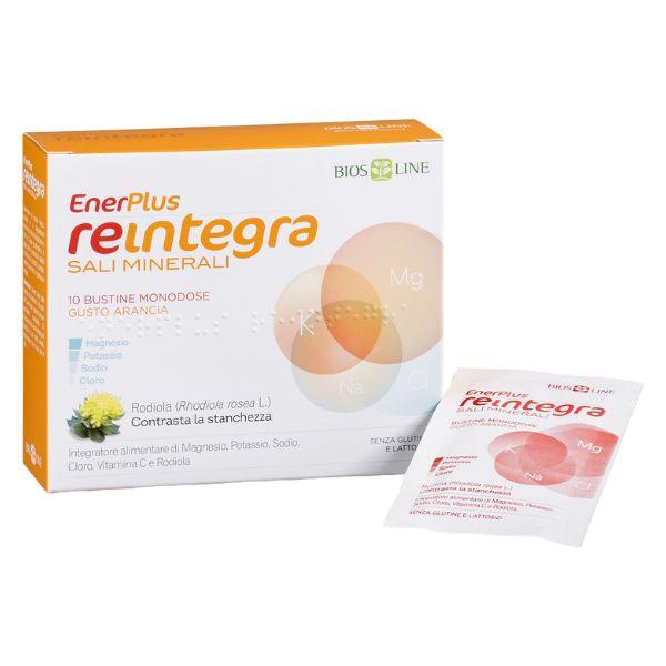 Bios Line Enerplus Reintegra Sali Minerali Integratore Energizzante 10 Bustine