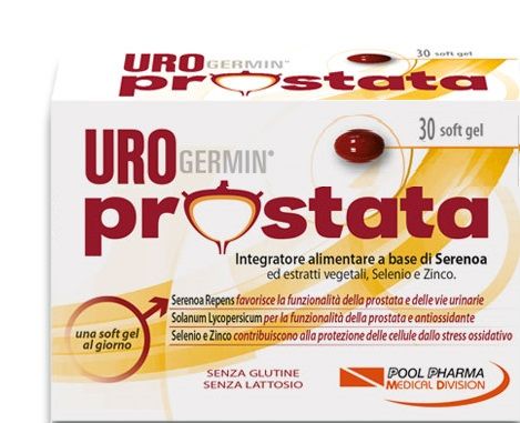 Urogermin Prostata Integratore per la FunzionalitĂ della Prostata 30 softgel