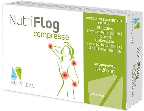 Nutriflog Integratore Antinfiammatorio 30 Compresse