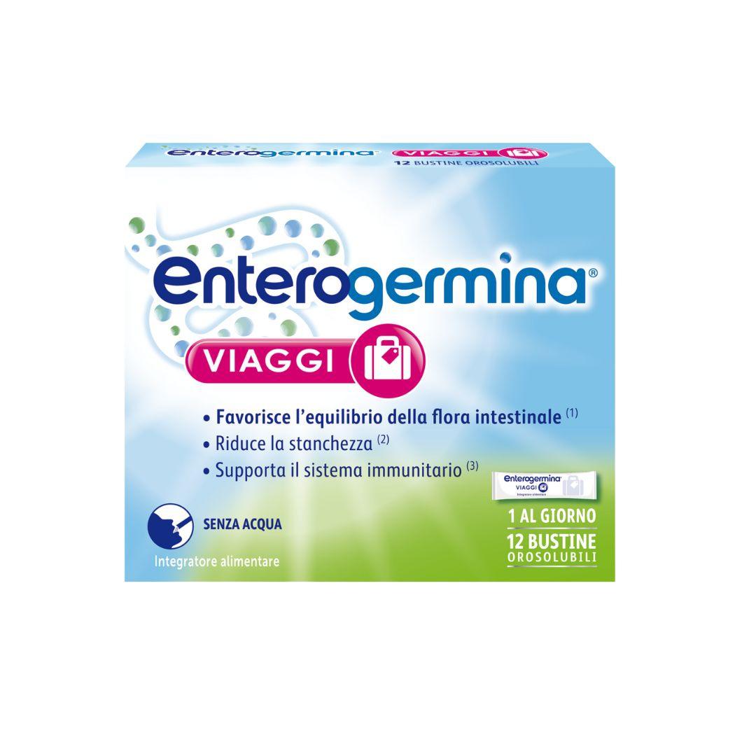 Enterogermina Intestino Pigro Integratore Euilibrante Flora Batterica 10 Bustine