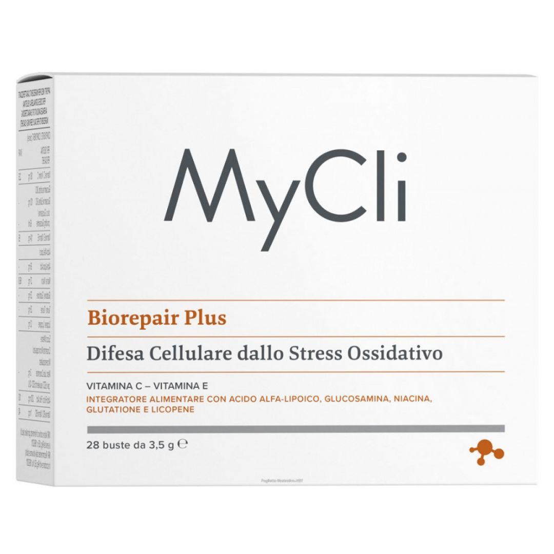 Mycli Biorepair Plus Integratore Difesa Cellulare e Stress Ossidativo 28 bustine