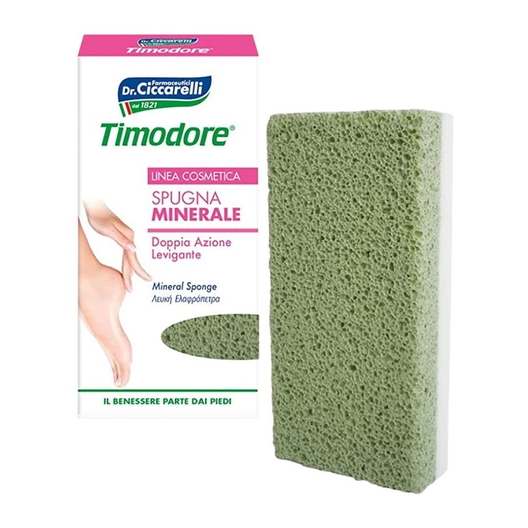 Timodore Spugna Minerale Doppia Azione Levigante
