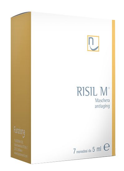 Risil M Maschera Capelli Nutriente e Riparatrice con Bustine Monodose 7x5ml