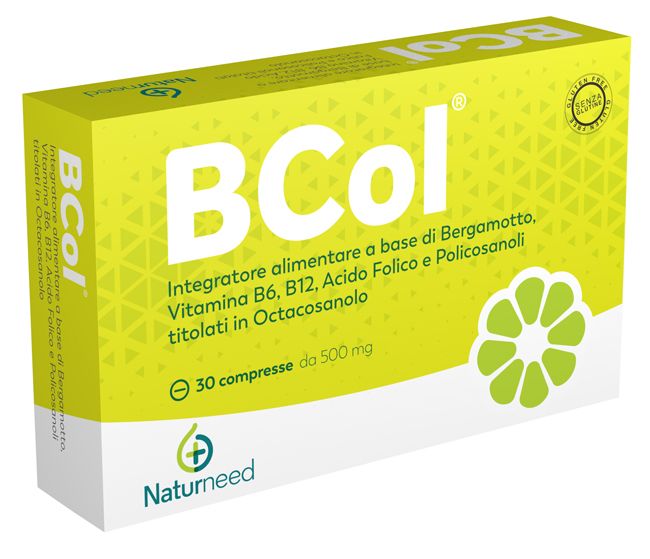 Bcol Integratore per Colesterolo 30 Compresse