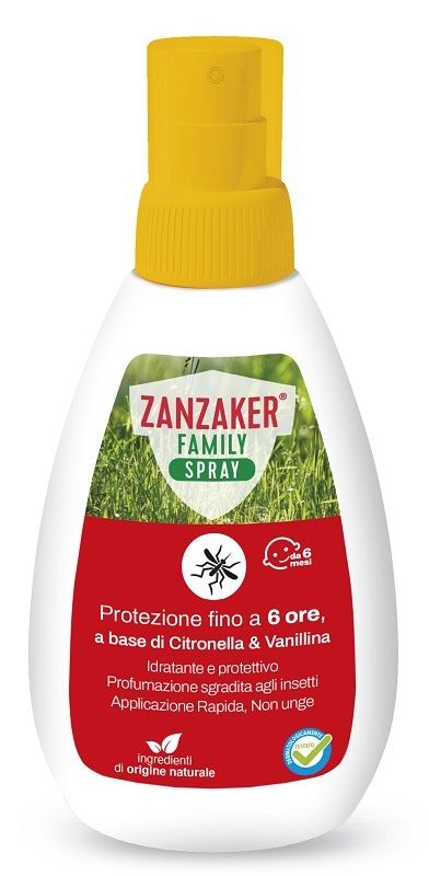 Zanzaker Family Spray Antizanzare 100 ml