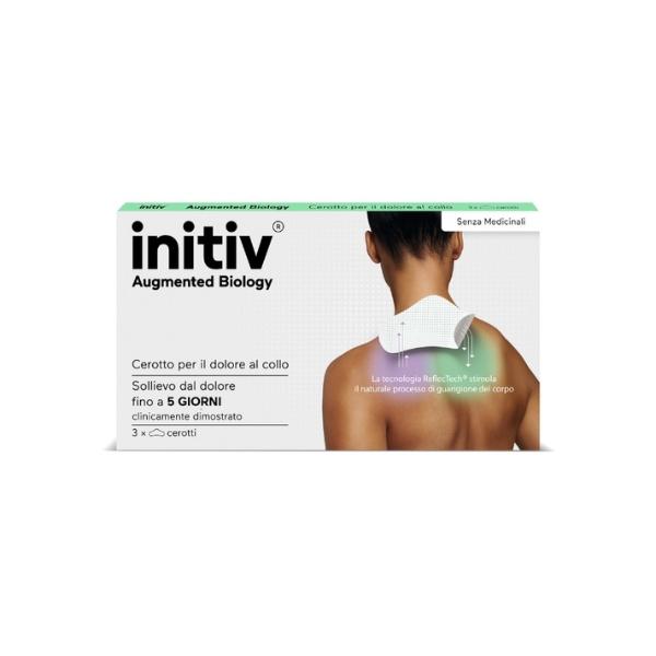 Initiv Cerotto Antidolorifico per il Collo 3 Pezzi
