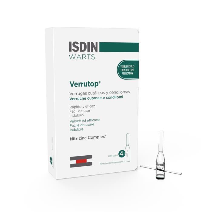 Isdin Warts Verrutop Trattamento Verruche 4 Fiale