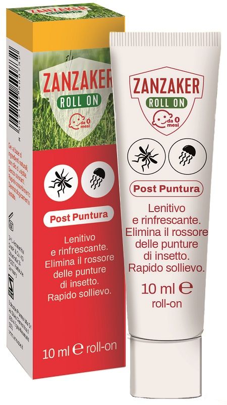 Zanzaker Roll-On Repellente per Insetti 10 ml