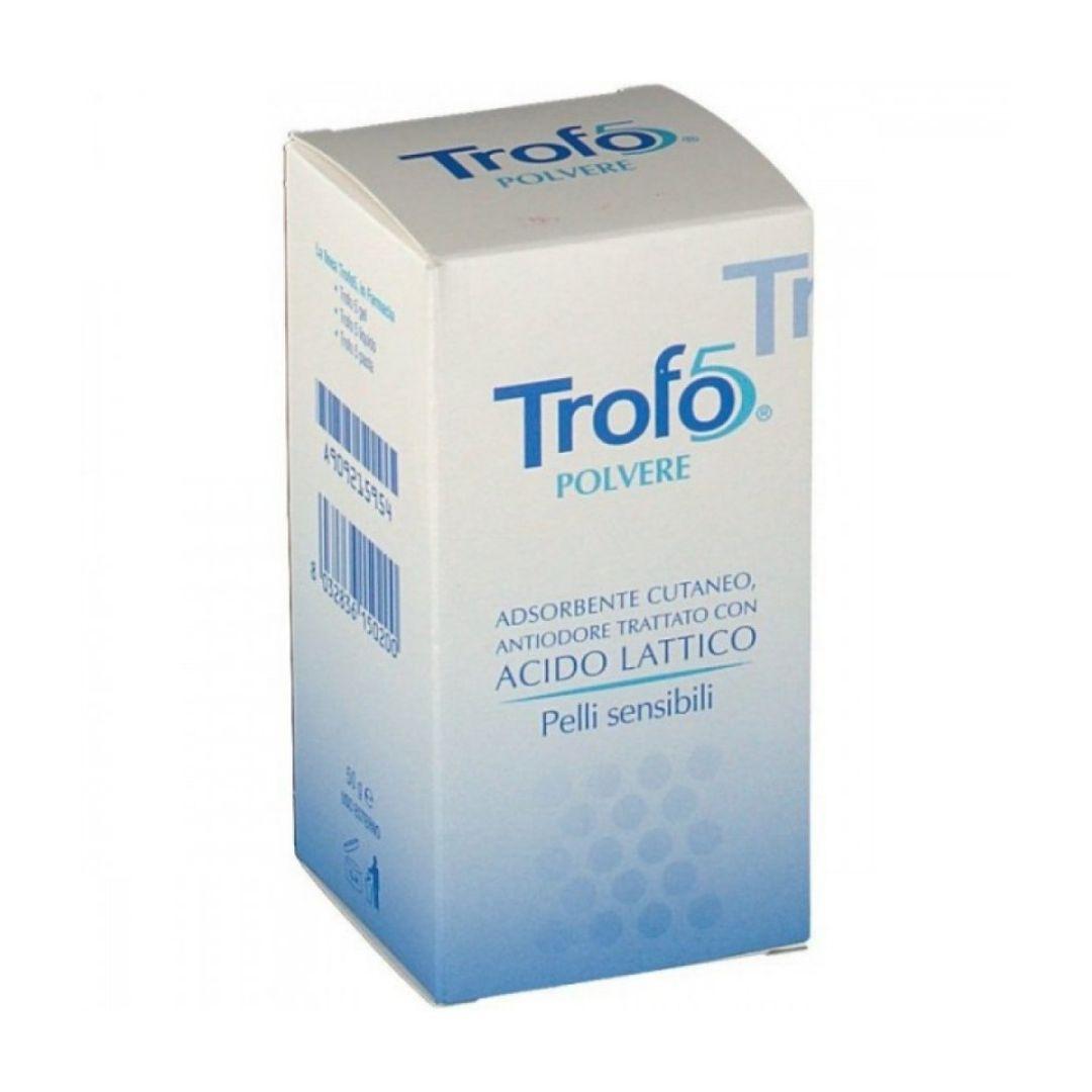 Uniderm Trofo 5 Polvere Lenitiva Protettiva per Pelli Sensibili 50 g