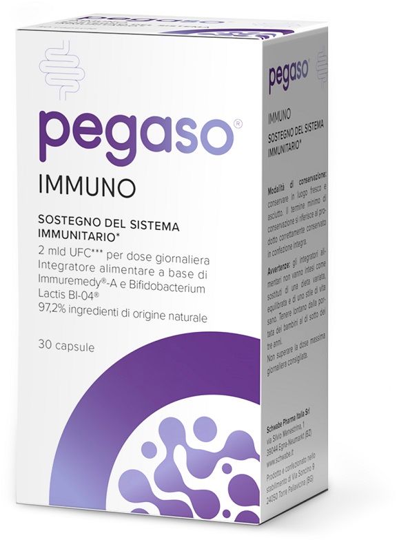 Pegaso Immuno Integratore per il Sistema Immunitario 30 Capsule