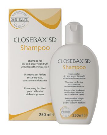 Closebax Sd Shampoo Rinforzante Per Forfora Secca e Grassa 250 ml