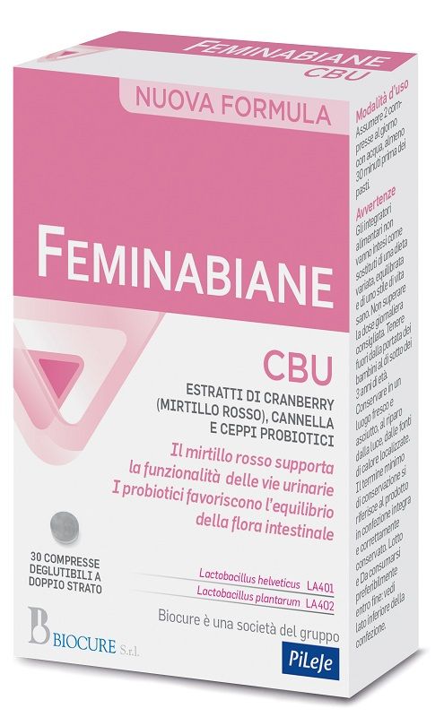 Feminabiane CBU Integratore per Salute Femminile 30 compresse