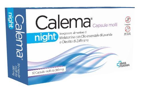 Calema Night Integratore per il Sonno 30 perle
