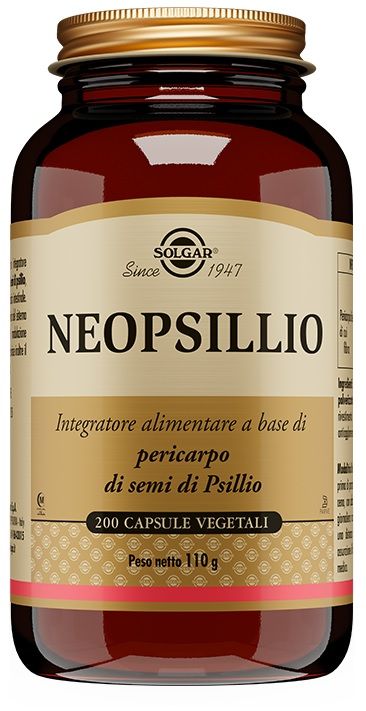 Neopsillio Integratore di Fibre Vegetali 200 Capsule Vegane