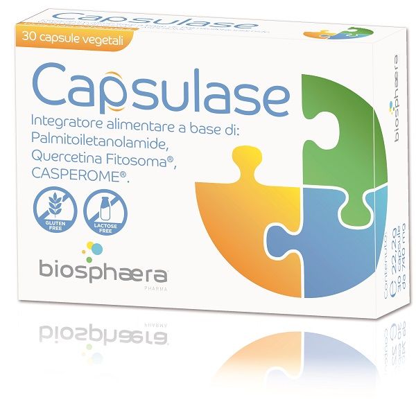 Capsulase Integratore Antiossidante con Vitamina E Per Stati di Tensione Localizzati 30 Capsule