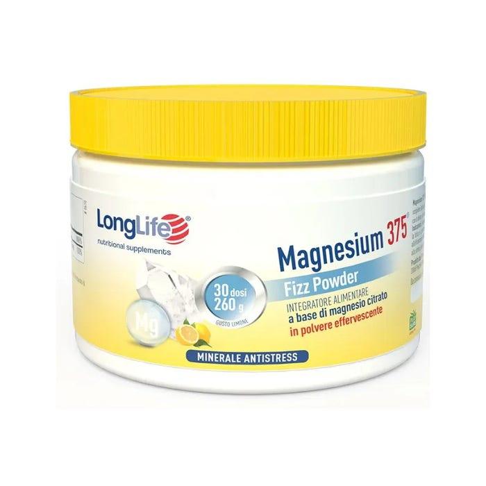 Longlife Magnesium 375 Fizz Powder 260g