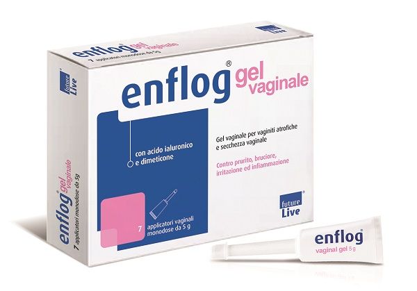 Enflog Gel Vaginale Lenitivo con 7 Applicatori Monodose